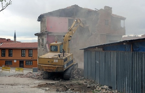 Eskişehir Odunpazarı'nda yıkımlar başladı!