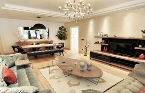 Vadistanbul projesinin örnek dairesinden ilk görüntüler!