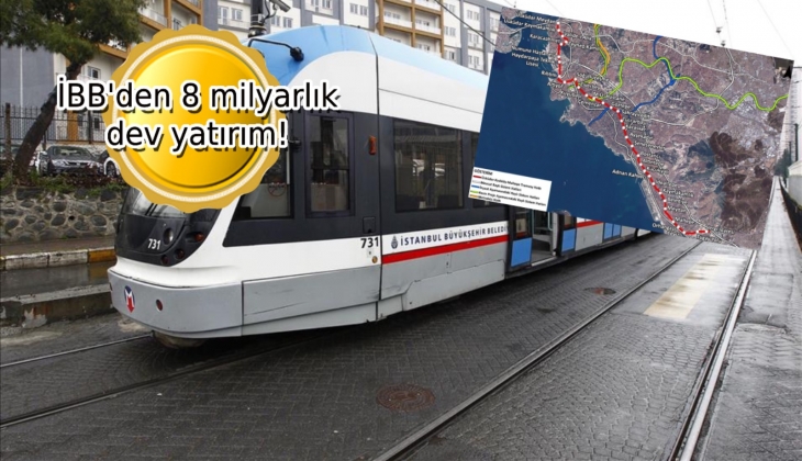 Üsküdar-Kadıköy-Maltepe Tramvay Hattı’nın inşaatı resmen başlıyor!