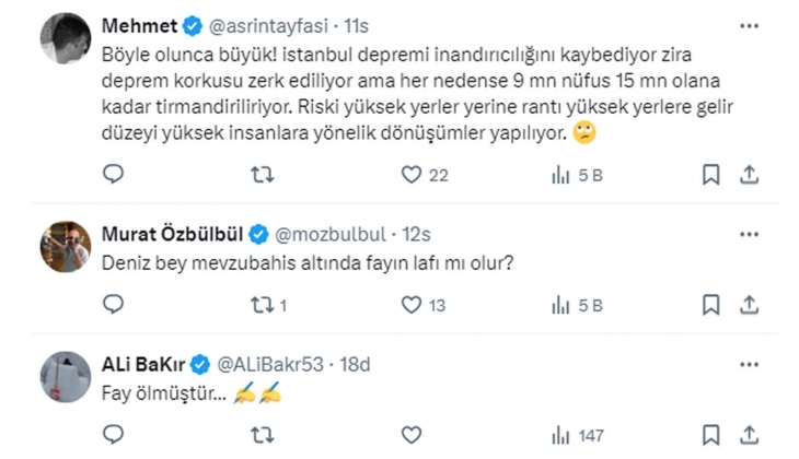 Deniz Yavuzyılmaz: Erzincan İliç’teki Anagold madeninin tam altındaki fay hattı haritadan silinmiş!