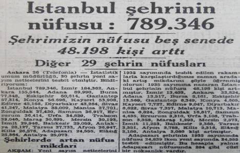 eski istanbul nüfusu