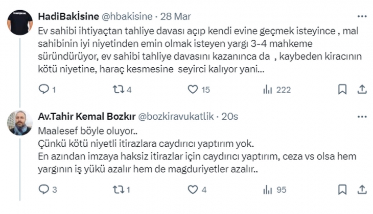 Mahkemelik kiracı, dava uzamasın diye evden çıkmak için ev sahibinden 1 milyon TL istedi!