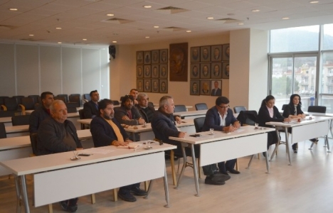 Aydın Söke'de müteahhitlerin sorunları anlatıldı!