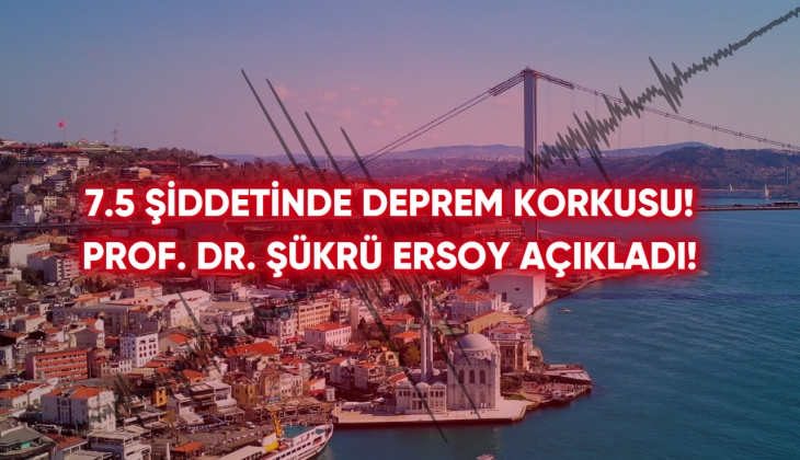 En büyük tehlike: İstanbul için 7.5 şiddetinde deprem senaryosu!