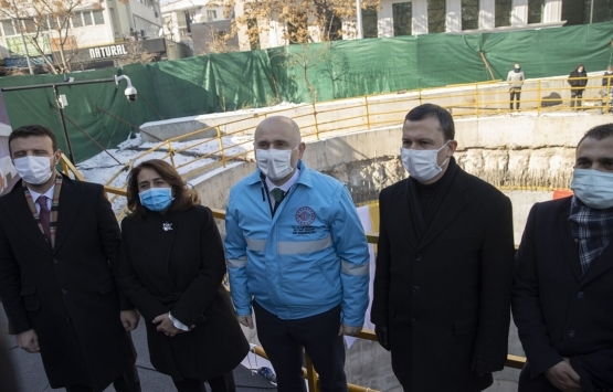 AKM-Gar-Kızılay Metrosu Kızılay kesiminde kazı çalışmaları başladı!