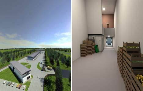 İnşaatı devam eden Kocaeli Hal Binası 'nda 62 dükkan yer alacak!