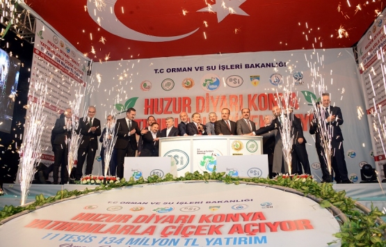 Konya'daki 8 tesisin temeli atıldı! 