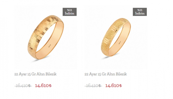 Koçak 22 ayar bileziklerde yüzde 11 indirim! Koçak 22 ayar bilezik fiyatları ne kadar? 28 Eylül 2022 fiyat listesi...