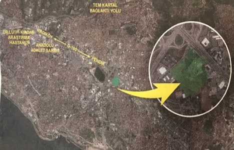 Kartal da 74 dönümlük arsa satışta!