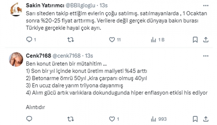 İstanbul da konut fiyat artışı durdu! TCMB eski başekonomistinden flaş tahmin!