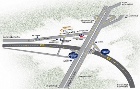 Maslak My Home projesi iletişim!