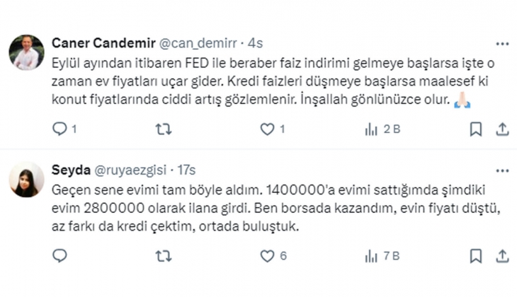 İlan sitelerinde konut fiyatları düşüyor mu? İşte o hesap!