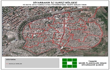 Sur da bin 312 yapı yıkıldı!