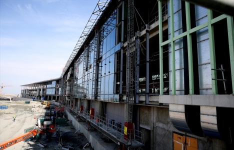 3. havalimanının terminal binasında sona gelindi!