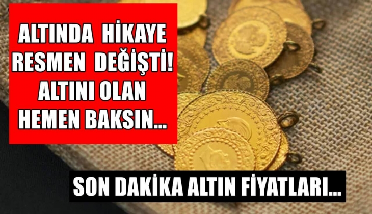 Altında hikaye değişi! Bu rakamlar görenleri şoke etti! Elinde altını olan hemen baksın! 18 Şubat 2023 altın fiyatları