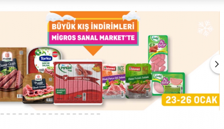 Salam 12 TL sosis 24.90 TL! Migros’ta sosis ve salam indirimini duyan akın ediyor! 24 Ocak 2023 fiyat listesi…
