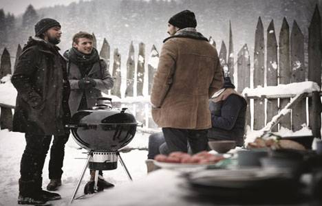 Weber Stephen ile kışın barbekü keyfi!