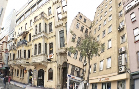 Beyoğlu'ndaki kaçak inşaat 9 yıl sonra farkedildi!
