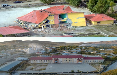 Van depreminin izleri silindi!