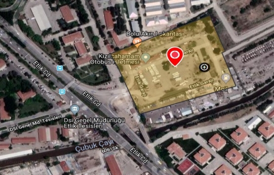 Ankara Etlik Garajı 80.5 milyon TL ye icradan satılıyor!
