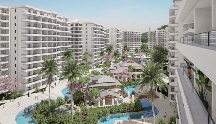 Caesar Resort Kıbrıs’ta hemen teslim konutlar 102 bin 600 sterlinden başlayan fiyatlarla!