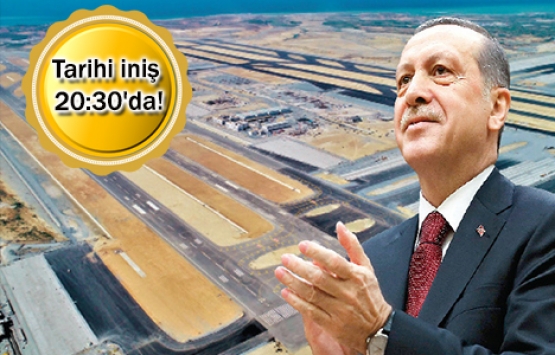 3. havalimanı Cumhurbaşkanı ve Başbakan'ı bekliyor!