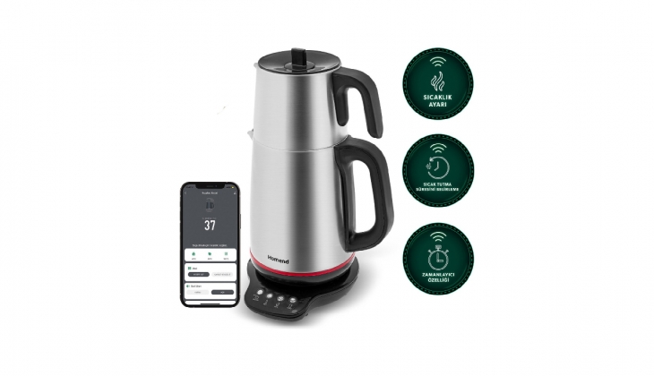Homend Royaltea Smart 1791H Inox Konuşan Çay Makinesi indirimde! Sakın kaçırmayın! 2 Mart 2023 fiyat listesi