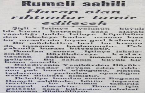 1930 yılında harap olan rıhtımlar tamir edilecekmiş!