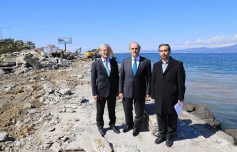 Mudanya sahilinde dönüşüm süreci başlıyor!