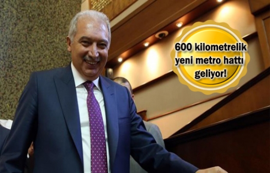 Metro projelerinde iptal yok hızlanma var!