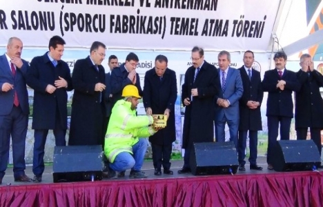 Yozgat Sporcu Fabrikası'nın temeli atıldı!