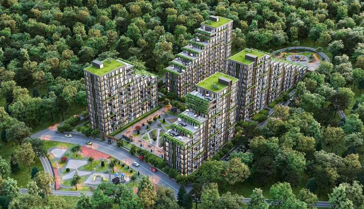 Ekmas Koru da Haziran kampanyası! Yüzde 25 peşinat, 36 ay vade ve özel ödeme planıyla 1+1 ve 2+1 ler! 