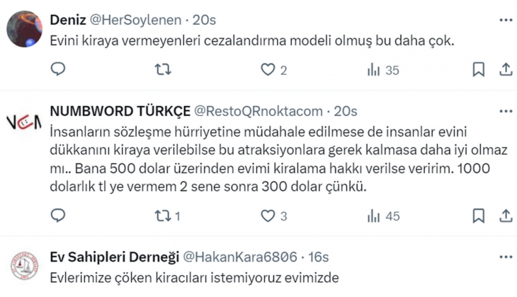 Boş evler için dairenin rayiç kira bedeli üstünden yaptırım uygulanabilir mi? Vatandaşlar vergilere neler diyor? 