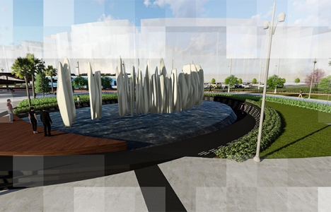 İzmir 15 Temmuz Demokrasi Şehitleri Meydanı'nda çalışmalar başladı!