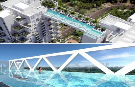 Sky Habitat Singapur'da 38. katta yüzme keyfi!