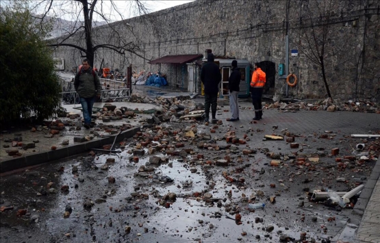 Zonguldak ta heyelan! 38 konut tahliye edildi!