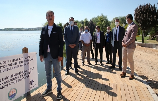 Mogan Gölü 1. etap projesi Ekim'de tamamlanacak!