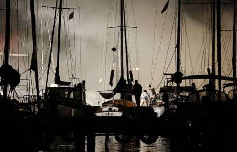 Setur Fenerbahçe Marina'da çıkan yangın kısa sürede söndürüldü!