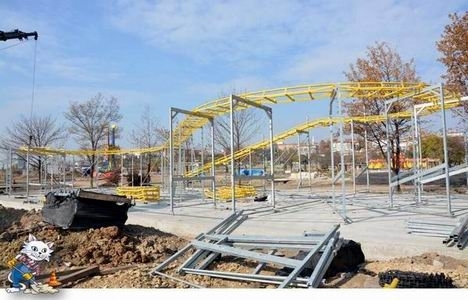 Ankapark oyuncakları monte ediliyor!