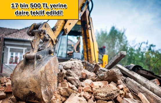 Kentsel dönüşüm anlaşmazlığına ilginç çözüm! 