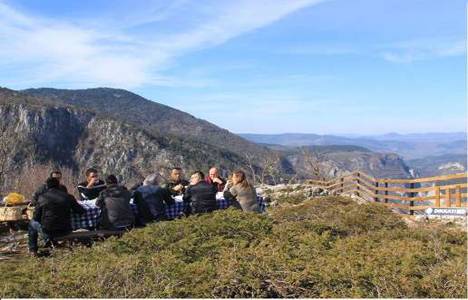 Kastamonu Çatak Kanyonu'na yapılacak cam seyir terasının yeri belirlendi!