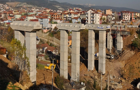 Derince viyadük projesi hızlanıyor!