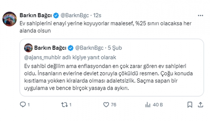 Mağdur ev sahibi: Kiracım 4 bin TL ye oturuyor, kendi evini 15 bin TL ye kiraya vermiş!