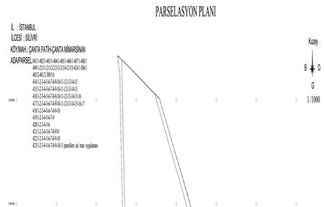 Silivri Fatih ve Çanta Mahalleleri parselasyon planı askıya çıkarıldı!