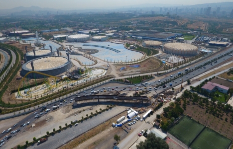 Ankapark Köprüsü hızla yükseliyor!