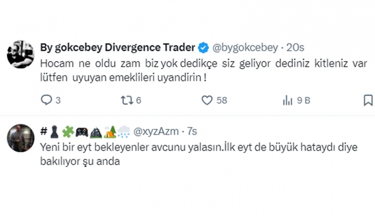 Cumhurbaşkanı Erdoğan dan emekli çıkışı: Seyyanen zam yok, bize destek olun!