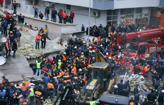 Kartal da 7 bina tahliye edildi!