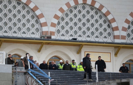 Çamlıca Camii nden son kareler!