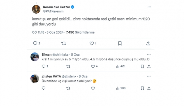 Konut, altın ve otomobil almayanlar resmen kaybetti!