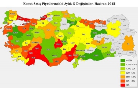 2. El Konut Fiyat Endeksi Haziran 2015 raporu yayınlandı!